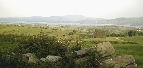 Overlooking Lough Derg, County Clare, Ireland